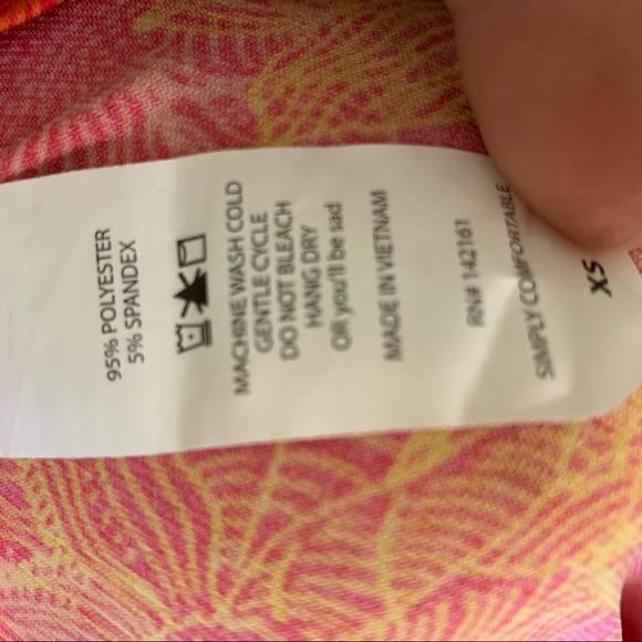 XS Lularoe Maxi Skirt Dress Summer pink floral - Picture 4 of 7